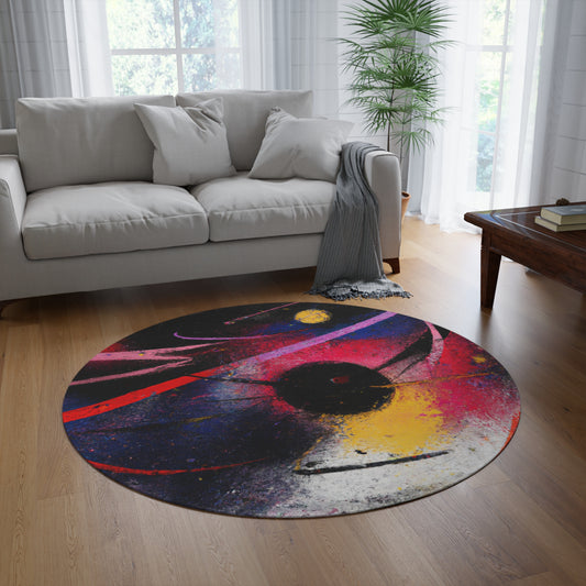 Astroid Eye Round Rug